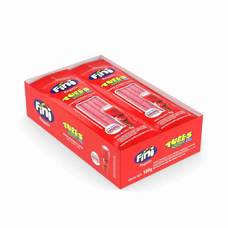 Tubes Morango Cítrico 17g