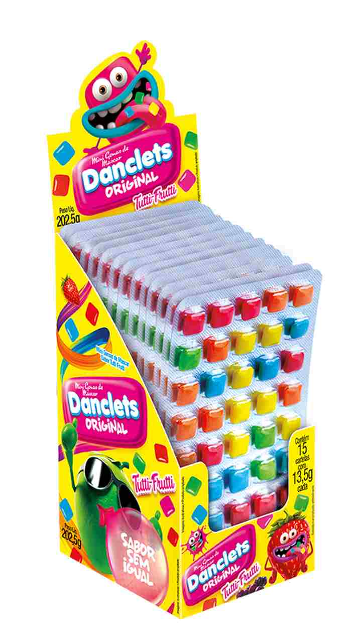 Danclets - Tutti Frutti - Ambrai Distribuidora